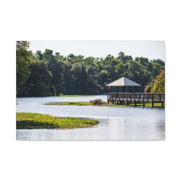 Prairie Lakes Park Canvas Wall Art for Home Decor Ready-to-Hang